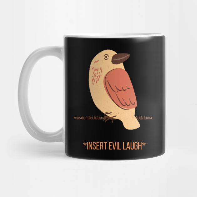 Kookaburra Insert Evil Laugh by nathalieaynie